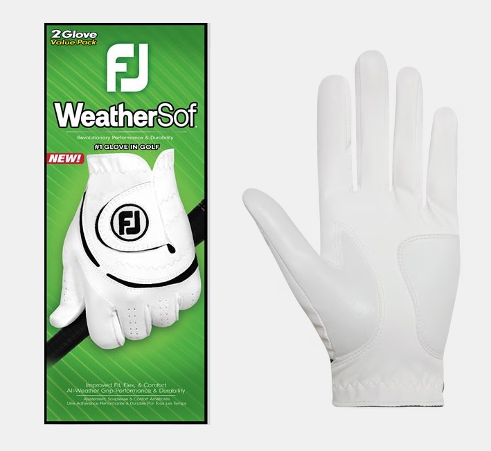 FootJoy WeatherSof 2er Pack Golfhandschuh - Herren