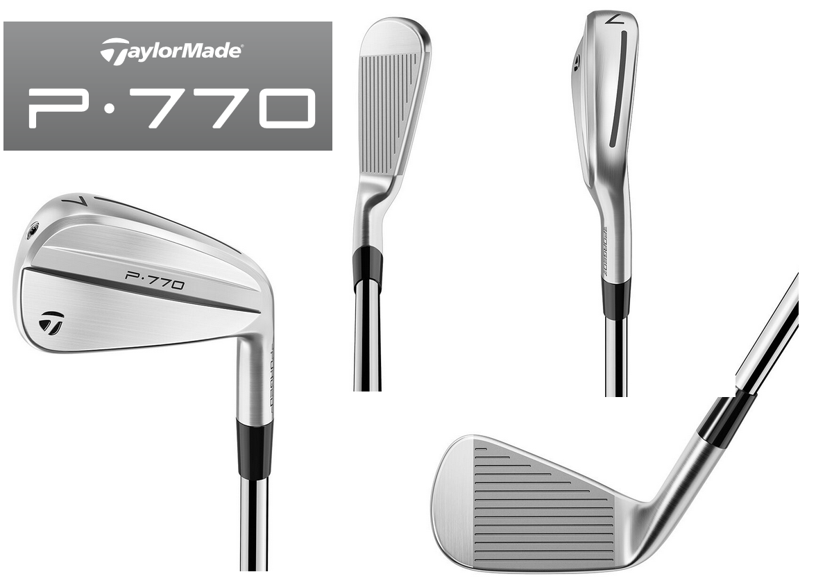 TaylorMade P770 Eisensatz (7 Eisen) - Herren RH/Stiff 2024 